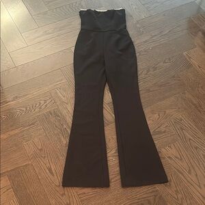 Elegant Black Flared Women's Pants